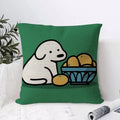 Linen Cotton Cushion Cover Animal Print | Hidden Zipper Pillowcase