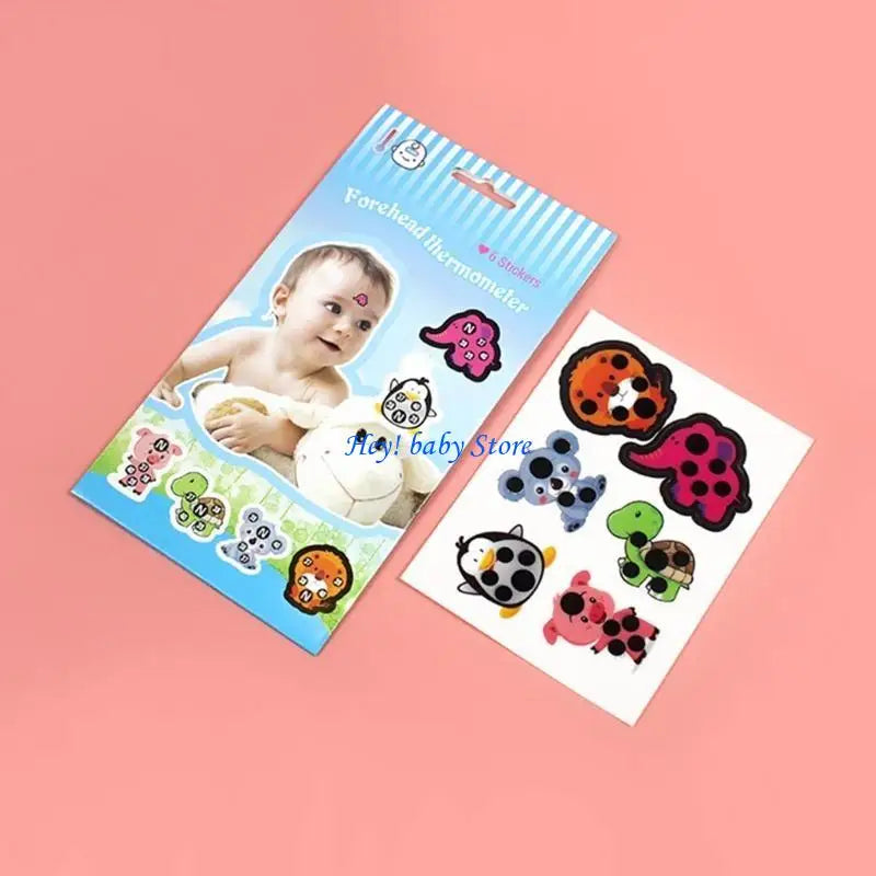 Fever Patch for Kids, Babies & Adults | 6-Pack Thermometer Sticker