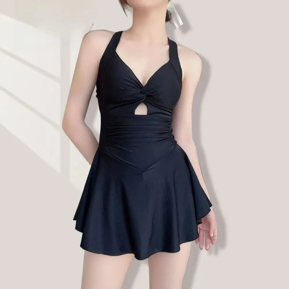 High Waist Women's Swim Skirt – UV Beach Swimsuit Dress