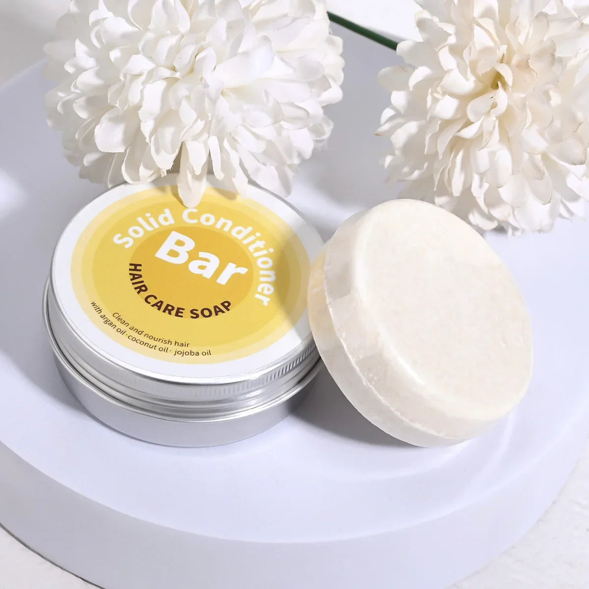 Argan, Coconut & Jojoba Oil Hair Conditioner Soap Bar