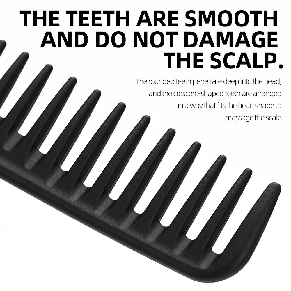 Carbon Antistatic Comb – Heat-Resistant Salon Styling Tool