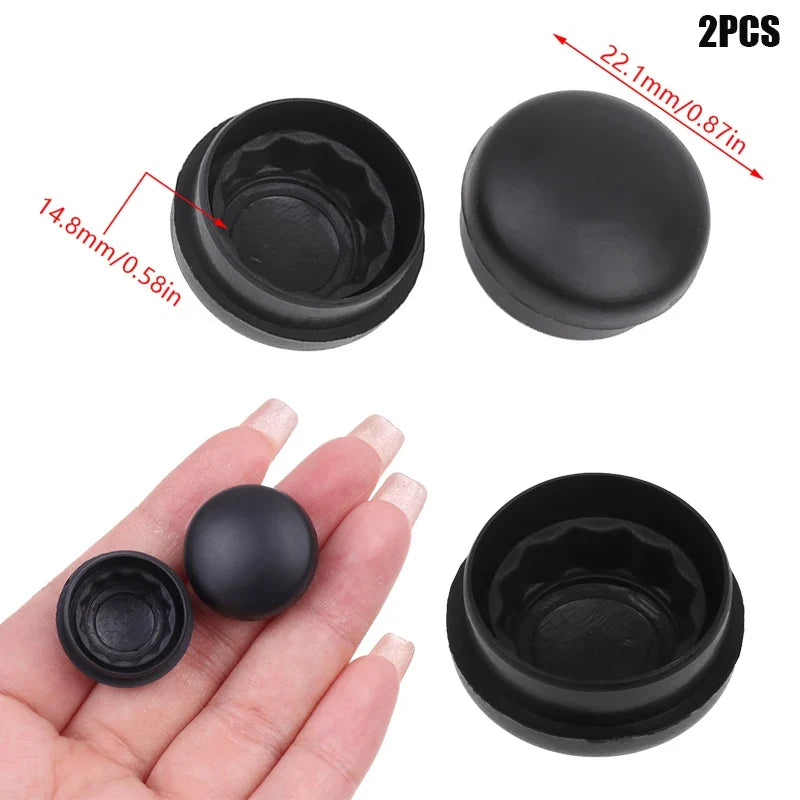 2-Pack Rubber Windshield Wiper Arm Cap – Car Protector Cover