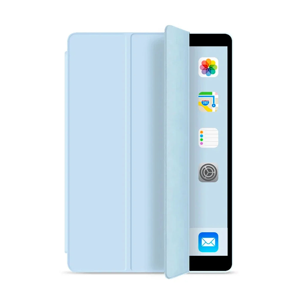 Smart Magnetic Folio iPad Case – Auto-Wake, Tri-Fold Stand