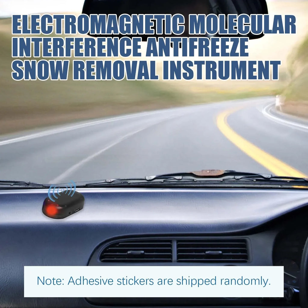 Solar Car De-Icer & Ice Scraper – Portable Winter Tool
