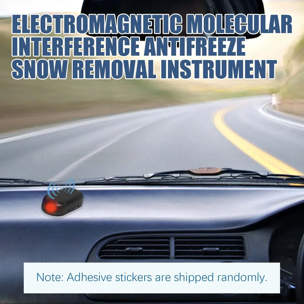 Solar Portable Car De-Icer – Fast Ice & Frost Removal Tool
