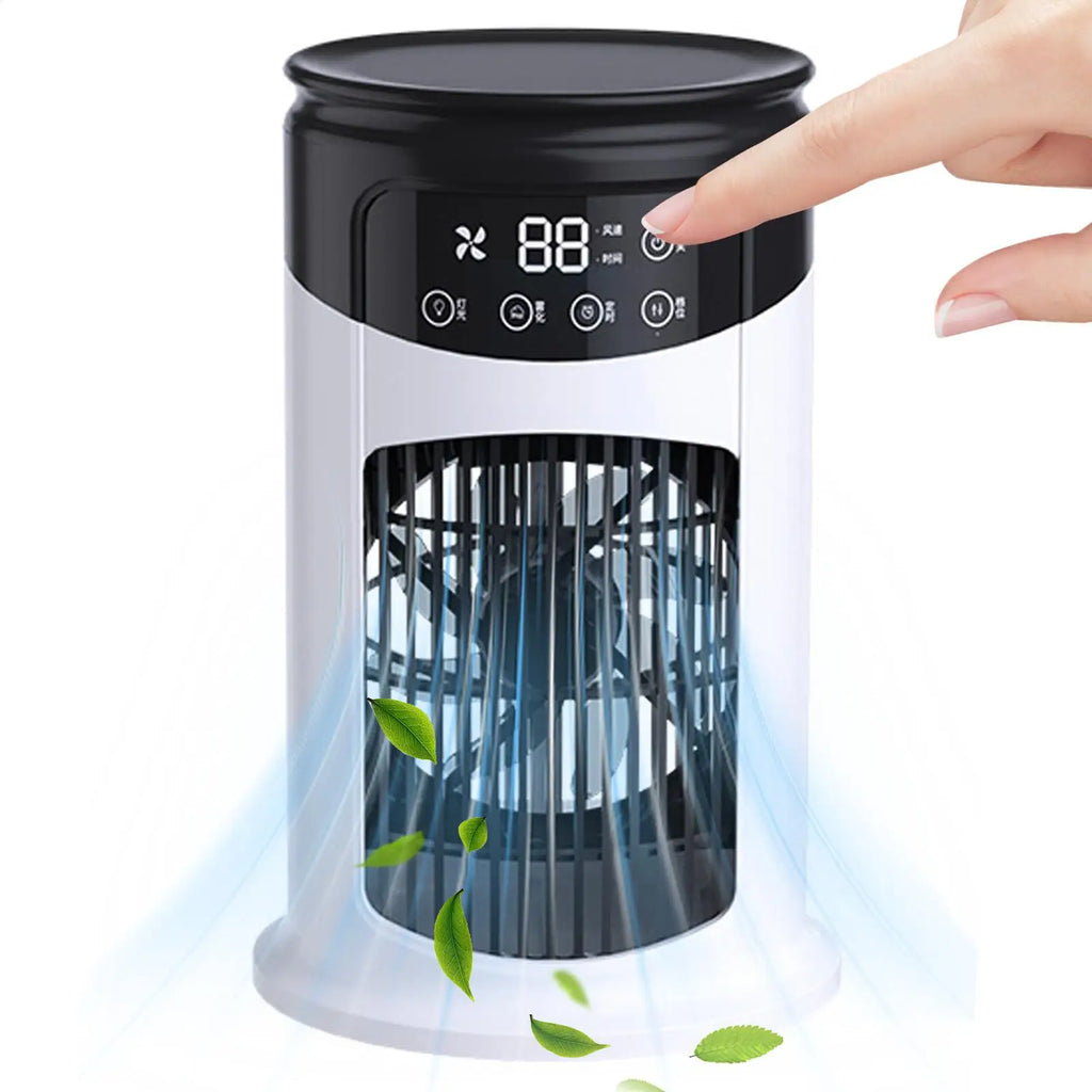 Portable Evaporative Air Cooler – 6-Speed Fan & Humidifier