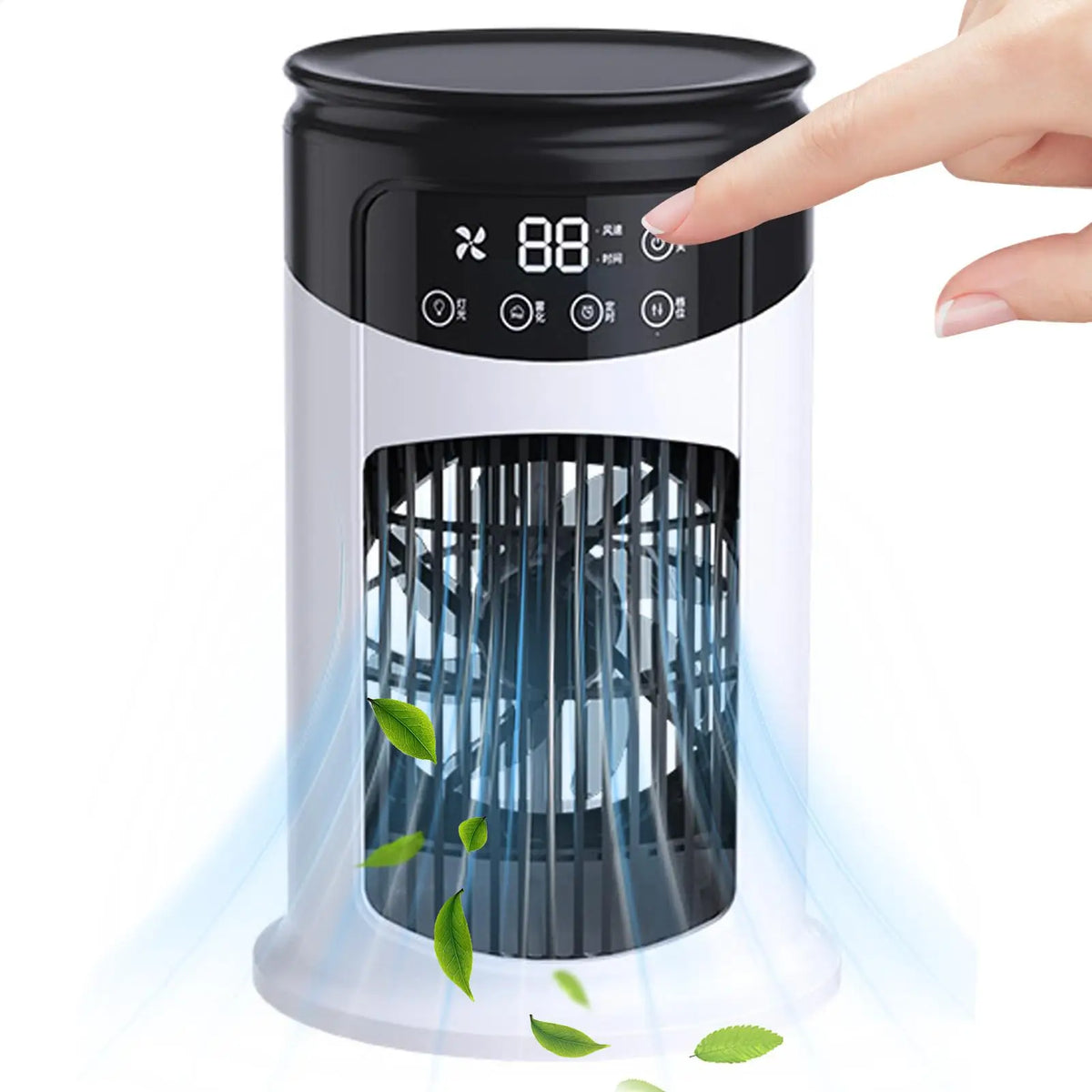 Portable Evaporative Air Cooler – 6-Speed Fan & Humidifier