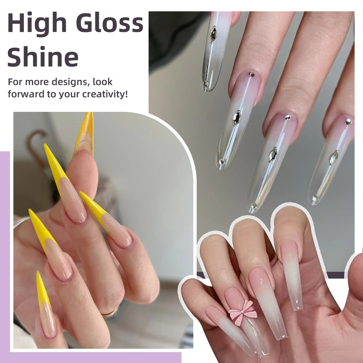 30ml Poly Nail Extension Gel UV/LED Builder – Solid Color