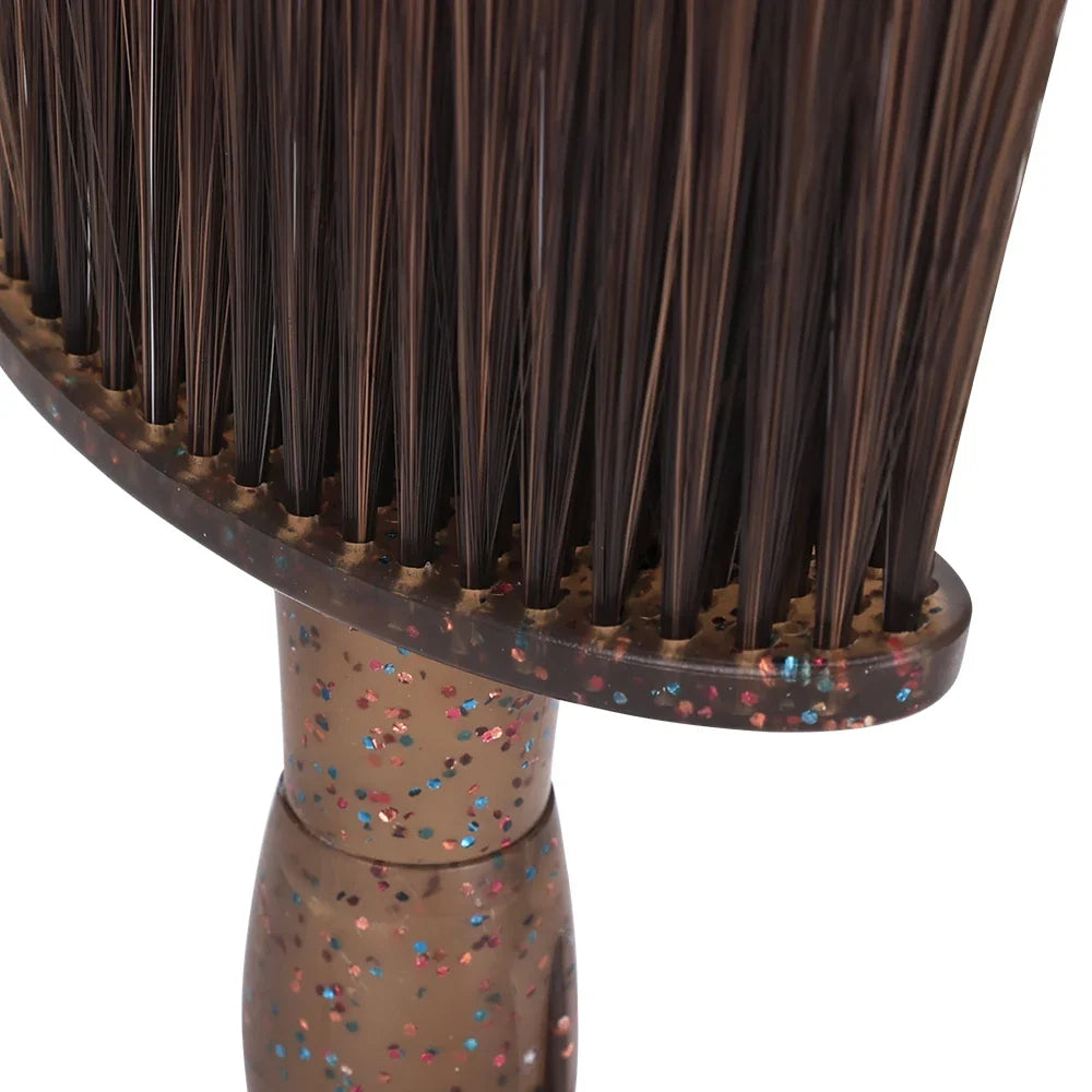 Soft Neck & Face Hair Sweep Brush | Salon Hairdressing Tool