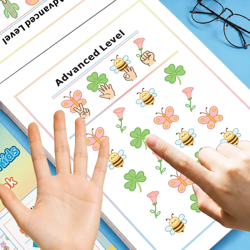 Brain Gym Activities Workbook Kids 32 Pages Hand-eye Coordination