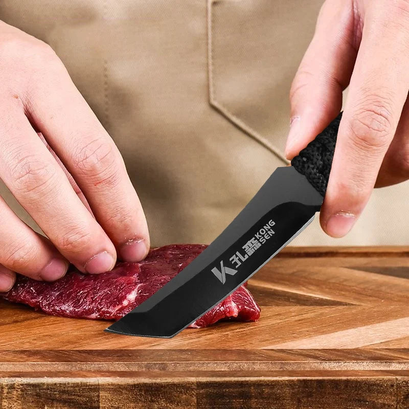 InLeung Hand-Forged Boning Cleaver Chef Knife – Stainless Steel