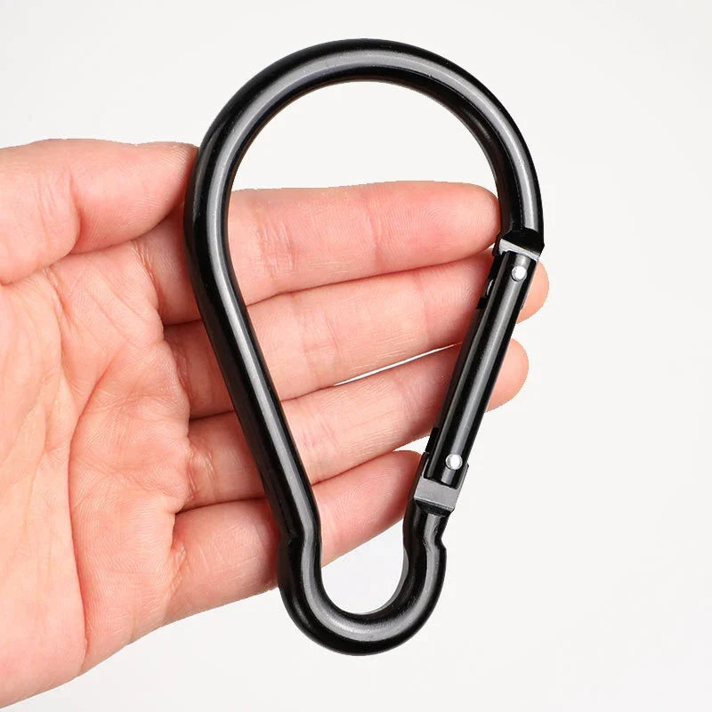 Gourd Shape Aluminum Alloy Non-Locking Carabiner Hook