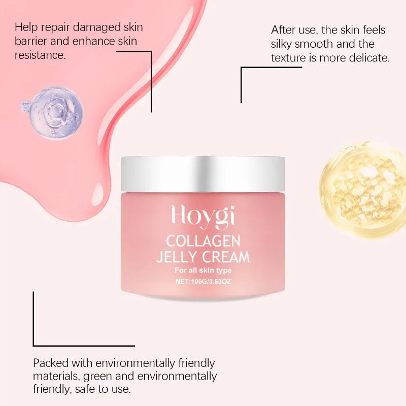 Collagen Jelly Cream Niacinamide Hydrolyzed Strengthen Skin Barrier