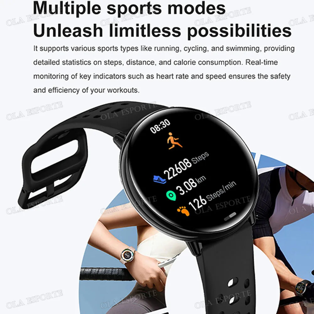 Smart Watch GPS AMOLED IP68 Waterproof Bluetooth Call Multi-sport