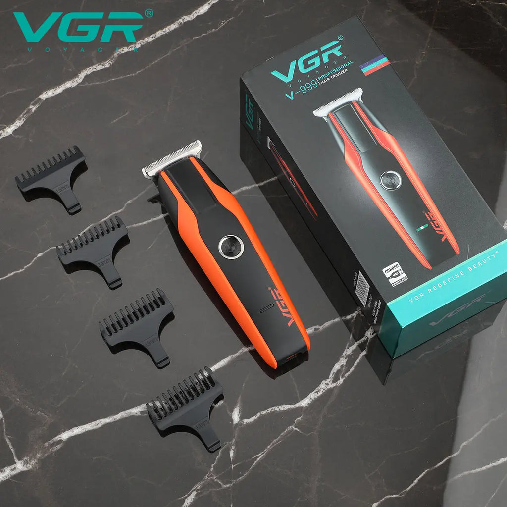 VGR V-999 USB Rechargeable Electric Hair Clipper & Trimmer