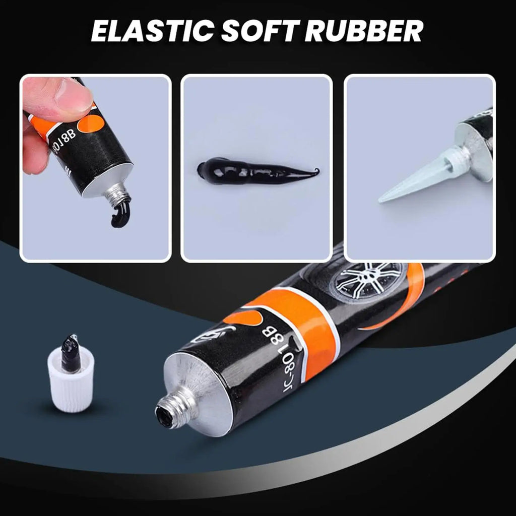 Tire Repair Glue 50ml – Waterproof Flexible Rubber Adhesive