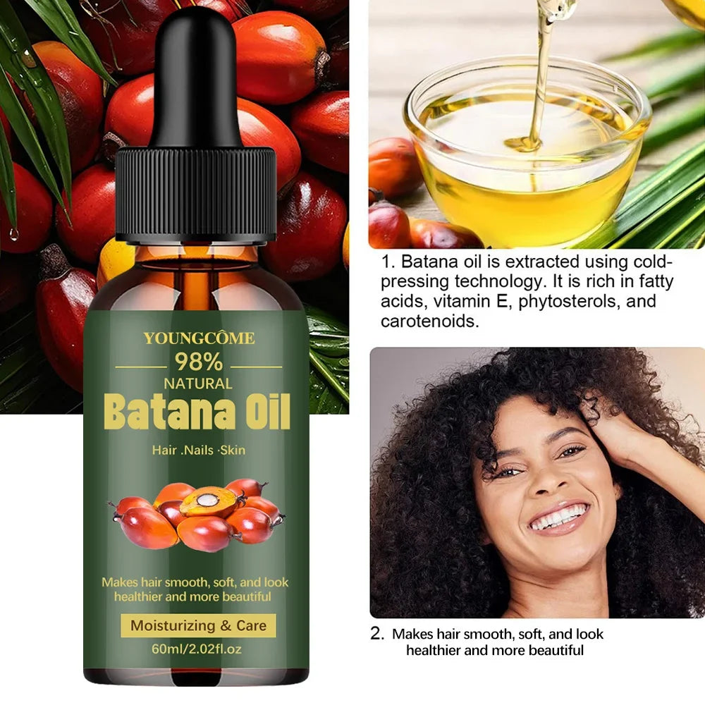 YOUNGCOME Pure Batana Oil – Hair Growth, Shine & Strength
