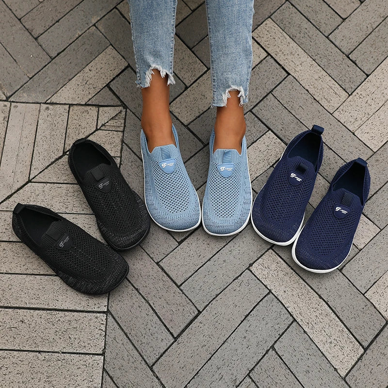 ZULIWAGN Wide Toe Barefoot Sneakers | Breathable Walking Shoes