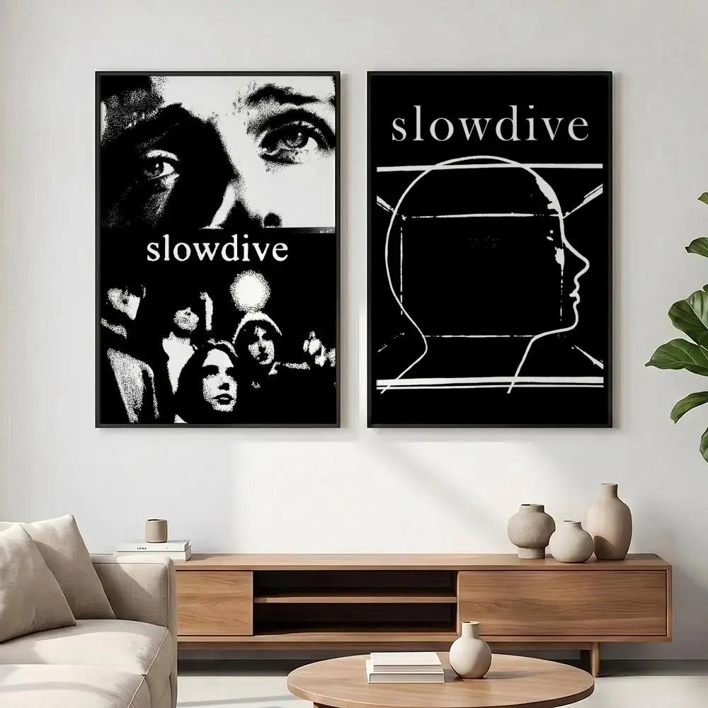 Slowdive Band Poster – HD Art Print Wall Decor