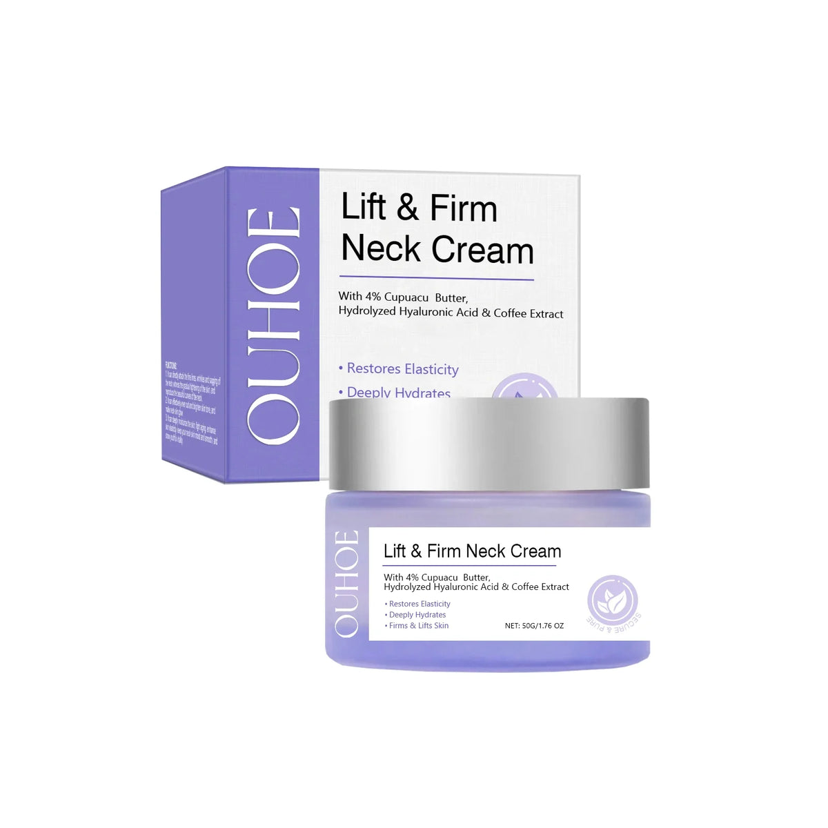 Ouhoe Firming Neck Cream – Tighten, Brighten & Moisturize 50g
