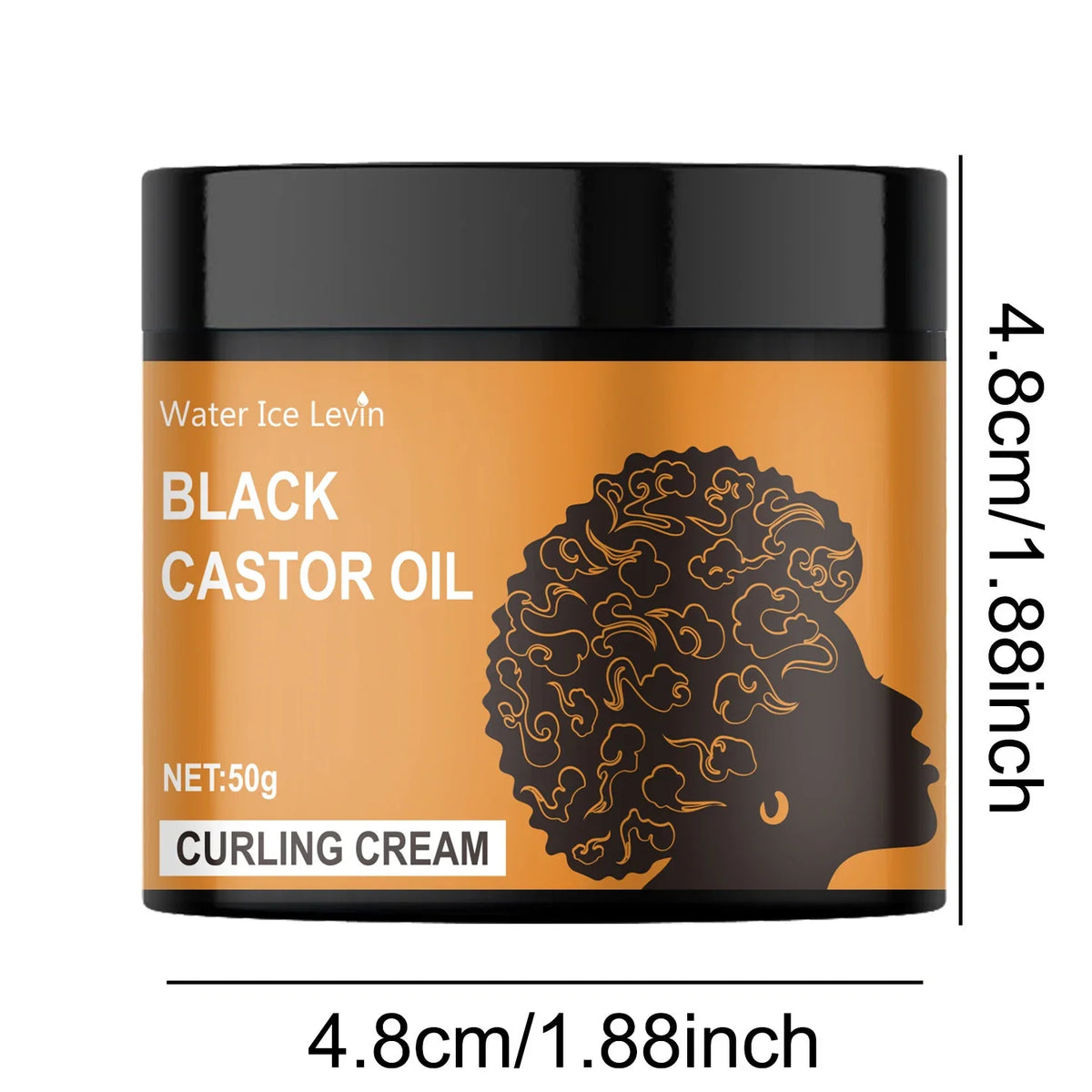 Black Castor Oil Curl Cream – Frizz-Free Moisturizing Curls