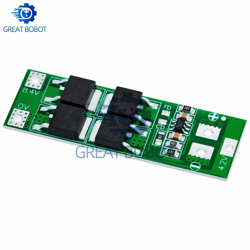 2S 20A BMS Board 7.4V 8.4V 18650 Lithium Battery Protection