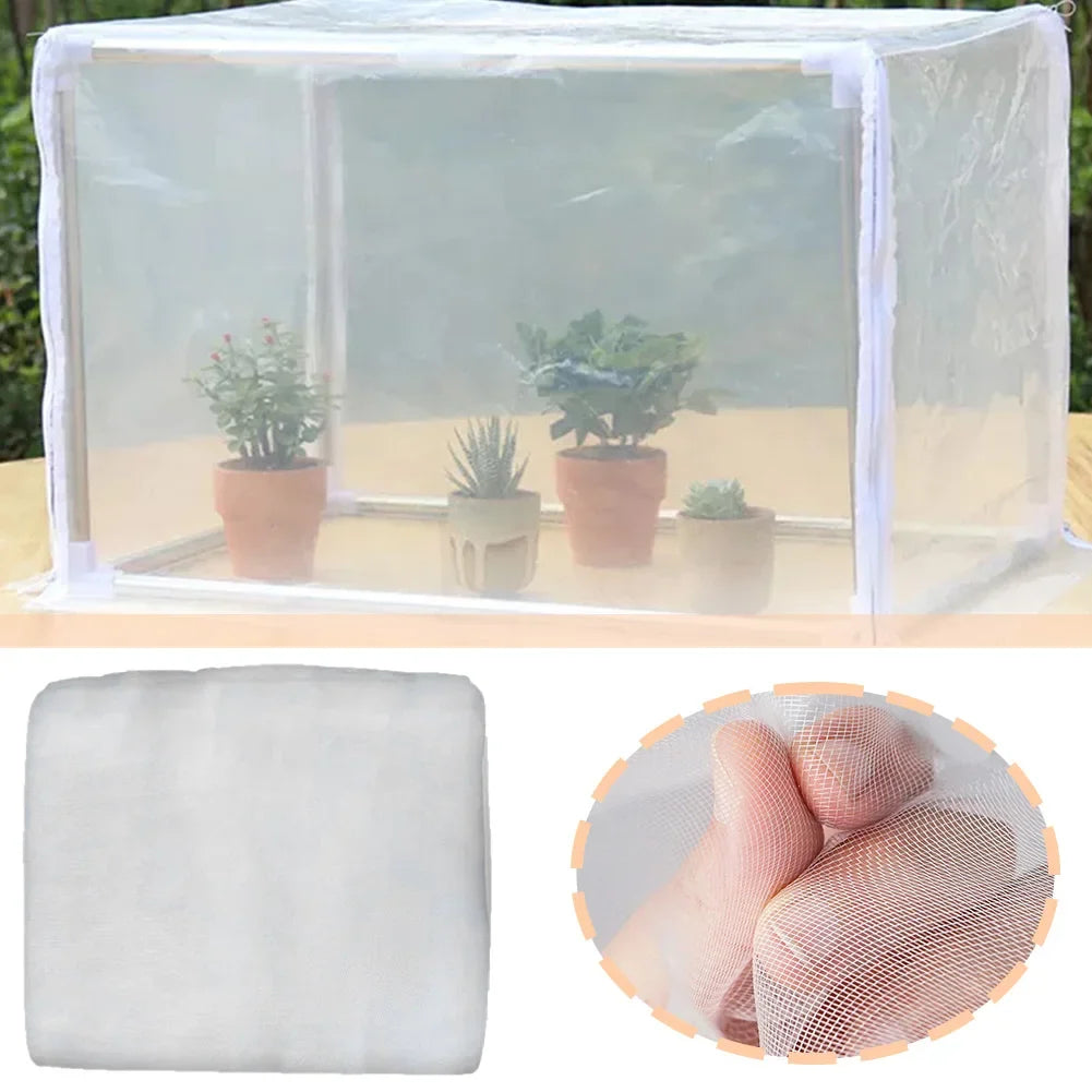 2-Pack 8x32Ft Garden Mesh Netting – Bird & Insect Barrier