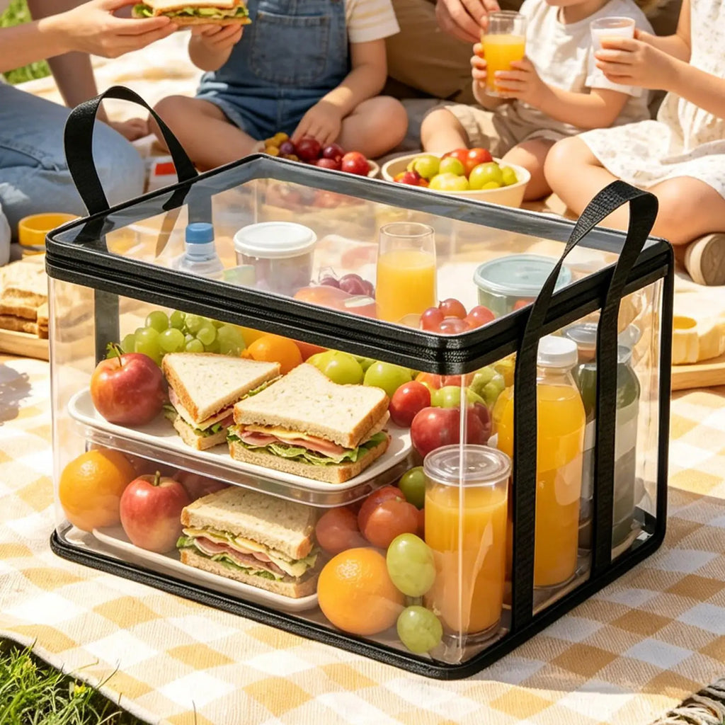 Heavy Duty Storage Bags Handles Foldable Packing Tote Travel Moving