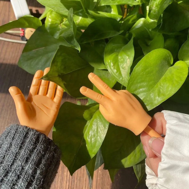 Cat Finger Teaser Toy – Stretchy Mini Hands Cat Glove
