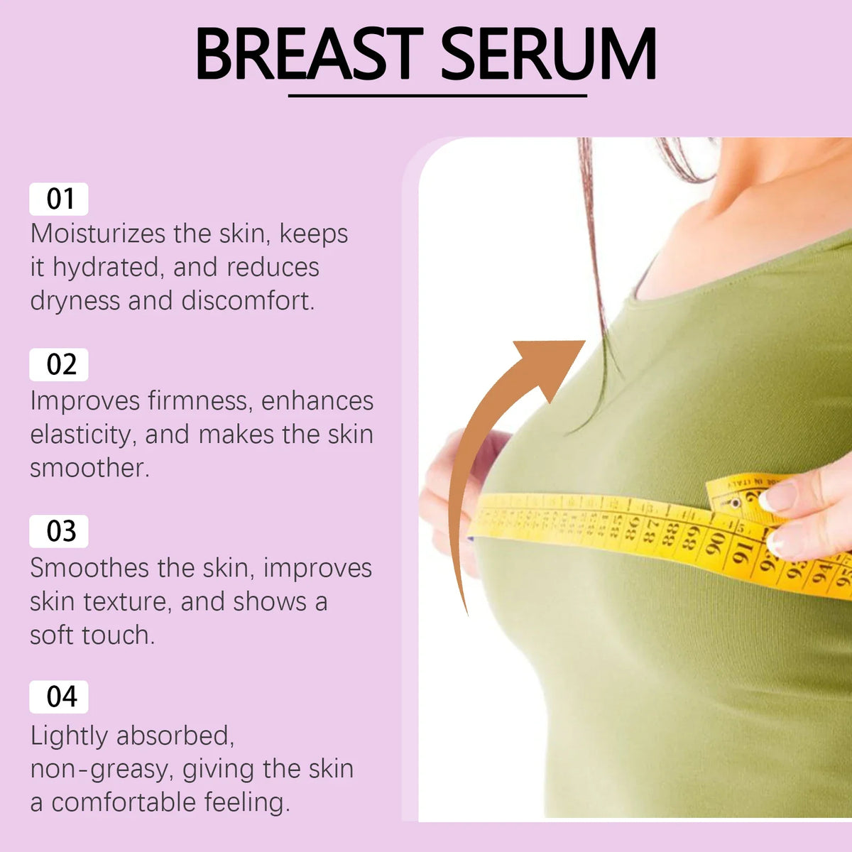 Hoygi Firming & Plumping Breast Serum | Lifting Moisturizing