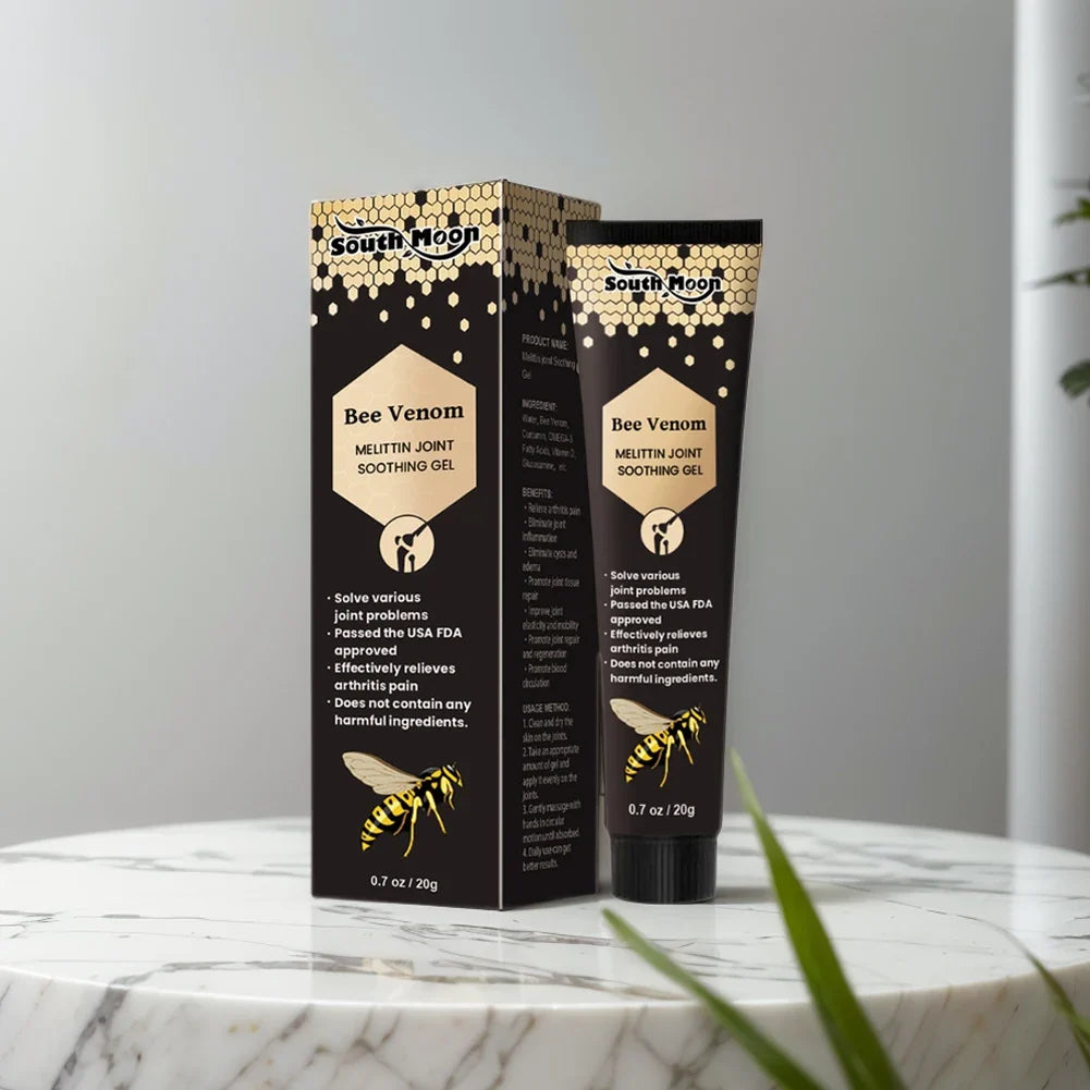 Bee Venom Soothing Gel – Curcumin, Glucosamine & Vitamin D