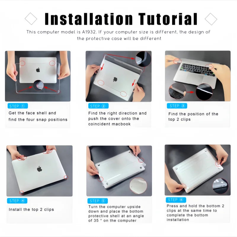 MacBook Neo A18 Pro A3404 Slim PVC Protective Case Cover