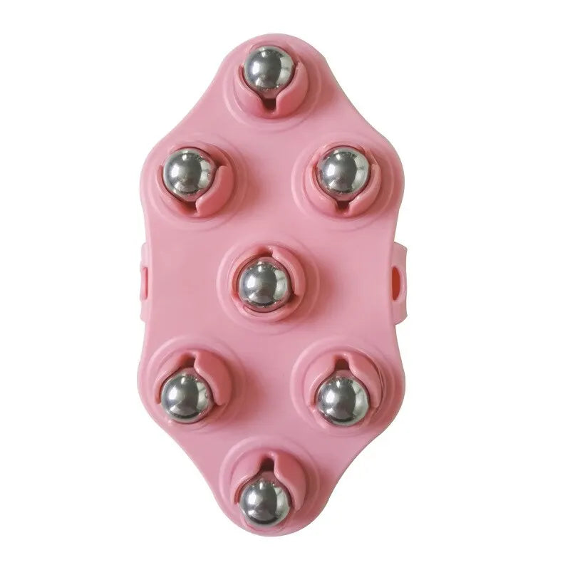 Massage Roller Neck Back Seven Ball Relaxer Body Meridian Fitness