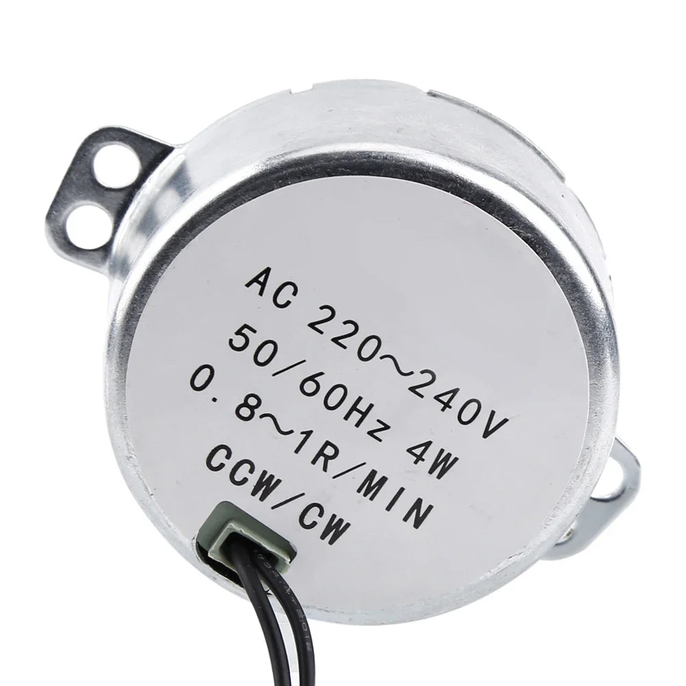 AC 220-240V 4W 50 60Hz Synchronous Motor Geared CW CCW