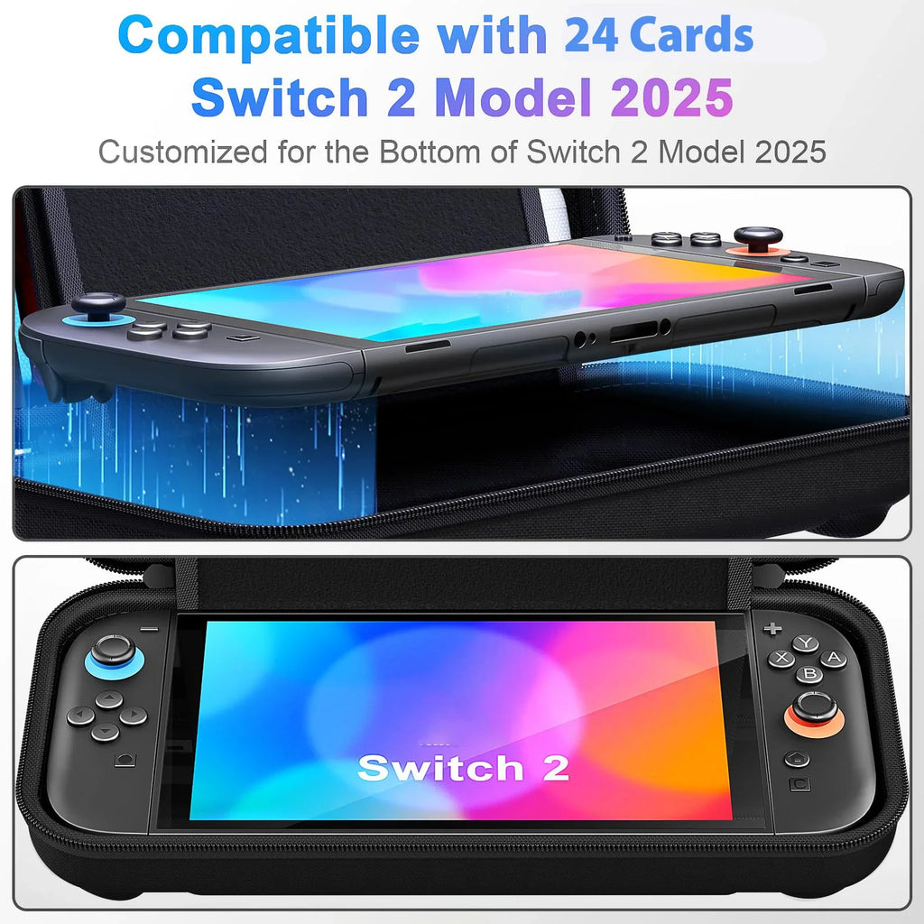 Nintendo Switch 2 Carrying Case – Hard Shell EVA Travel Bag