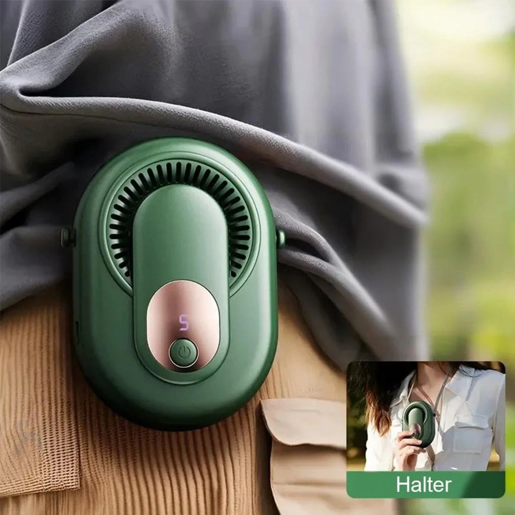 URGGU Portable Waist-Clip Fan – Hands-Free Outdoor Personal Fan