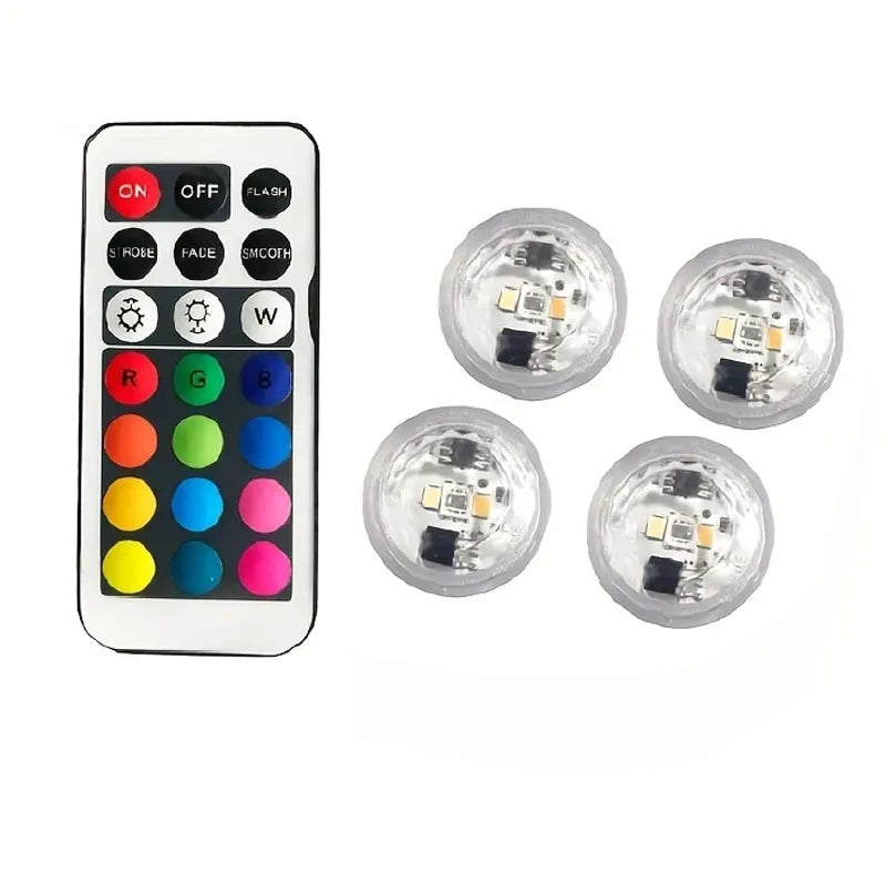 Solar Floating Pool Light – RGB LED 13-Color with Remote