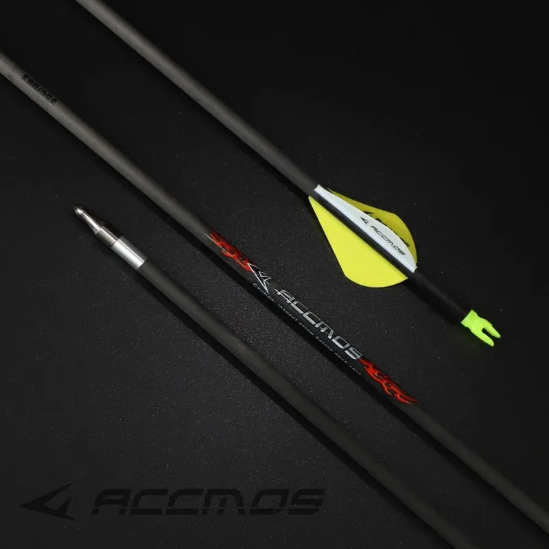 6 ID Pure Carbon Arrow Shaft Spine 300 700 Recurve Compound Bow