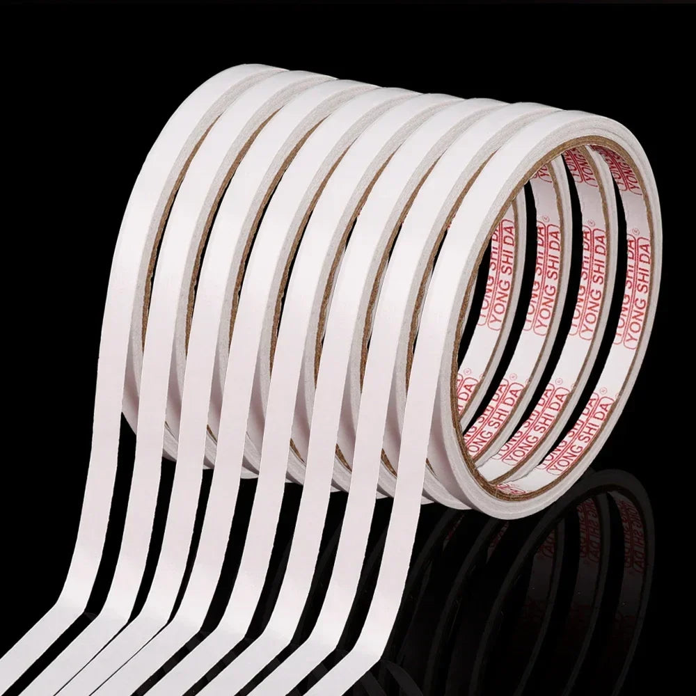 Ultra Thin Double Sided Tape Waterproof 8M – 1, 3 or 5 Rolls