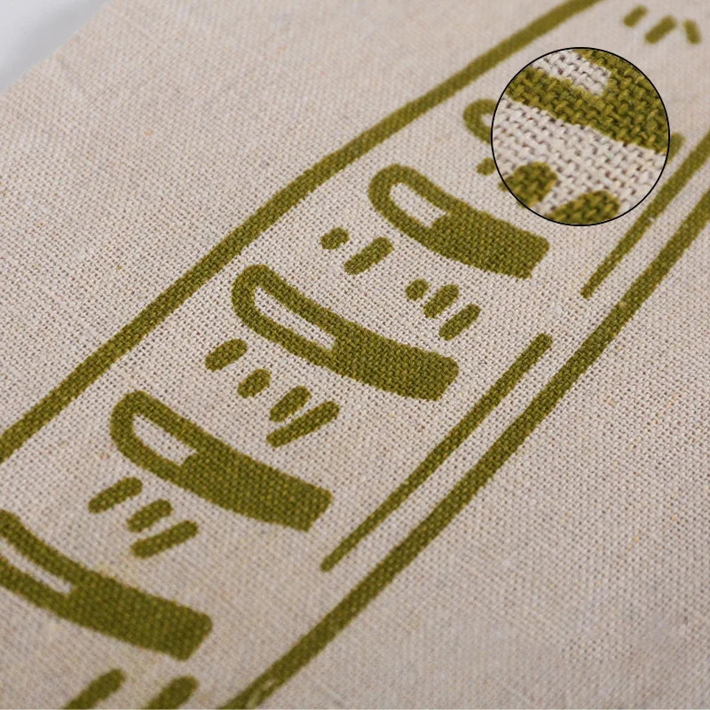 Linen Bread Bags Sourdough Homemade Reusable Storage Bag Fabric Home