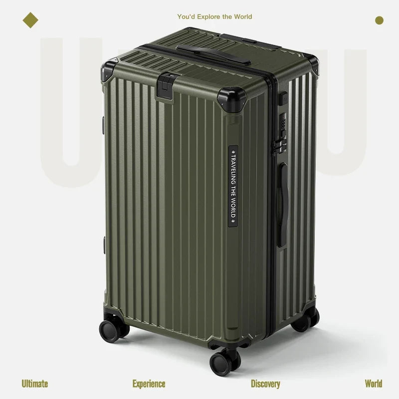Hard Shell Spinner Suitcase | 20–30 Inch Rolling Travel Luggage