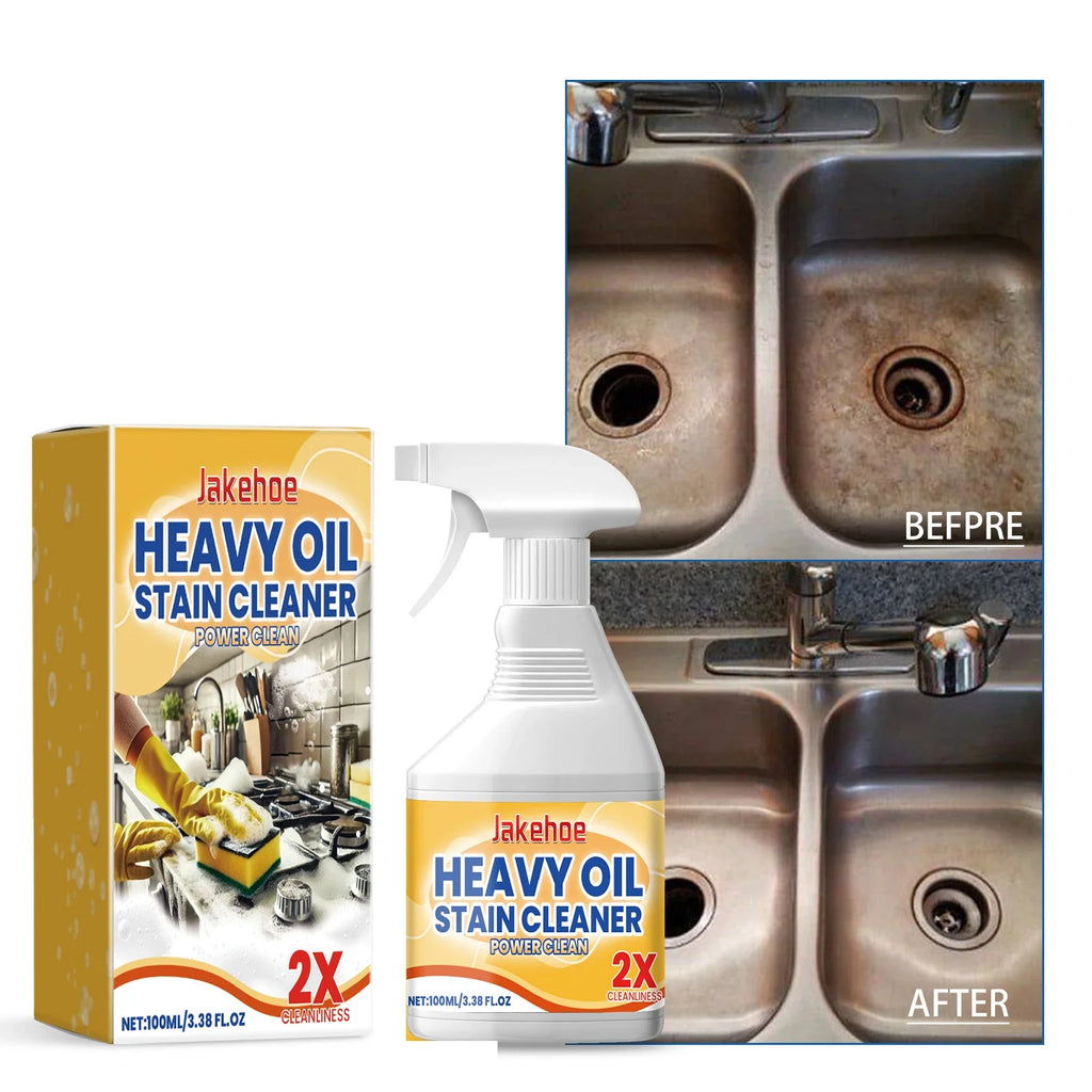 JAKEHOE 100ml Heavy Duty Kitchen Degreaser & Oil Remover