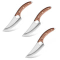 Handmade Forged Boning Knife – Wooden Handle & Knife Cover