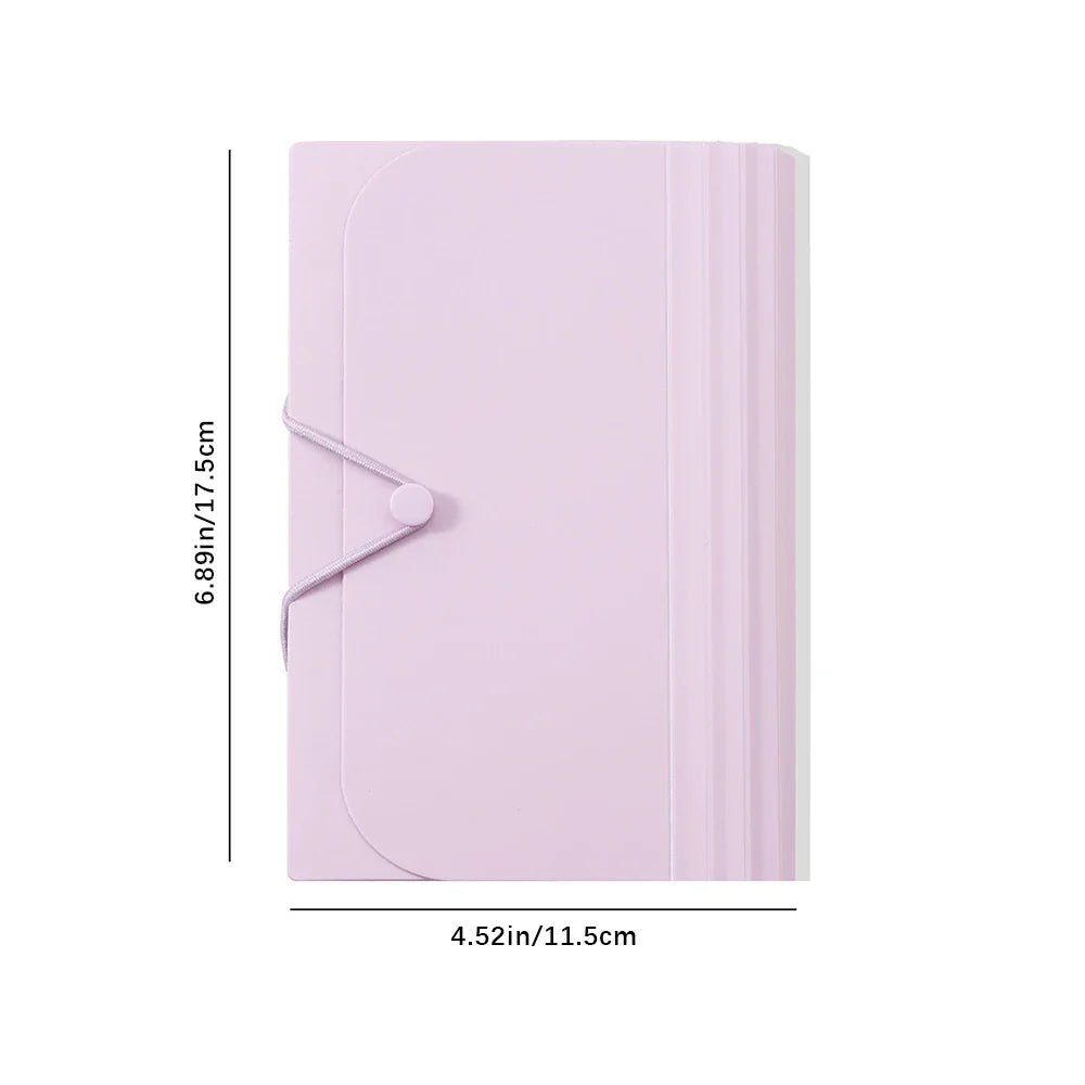 Nail Printing Steel Plate Storage Book Foldable Dustproof Scratch