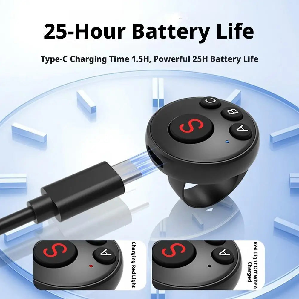 Bluetooth 5.3 Thumb Remote for DJI & Insta360 Cameras