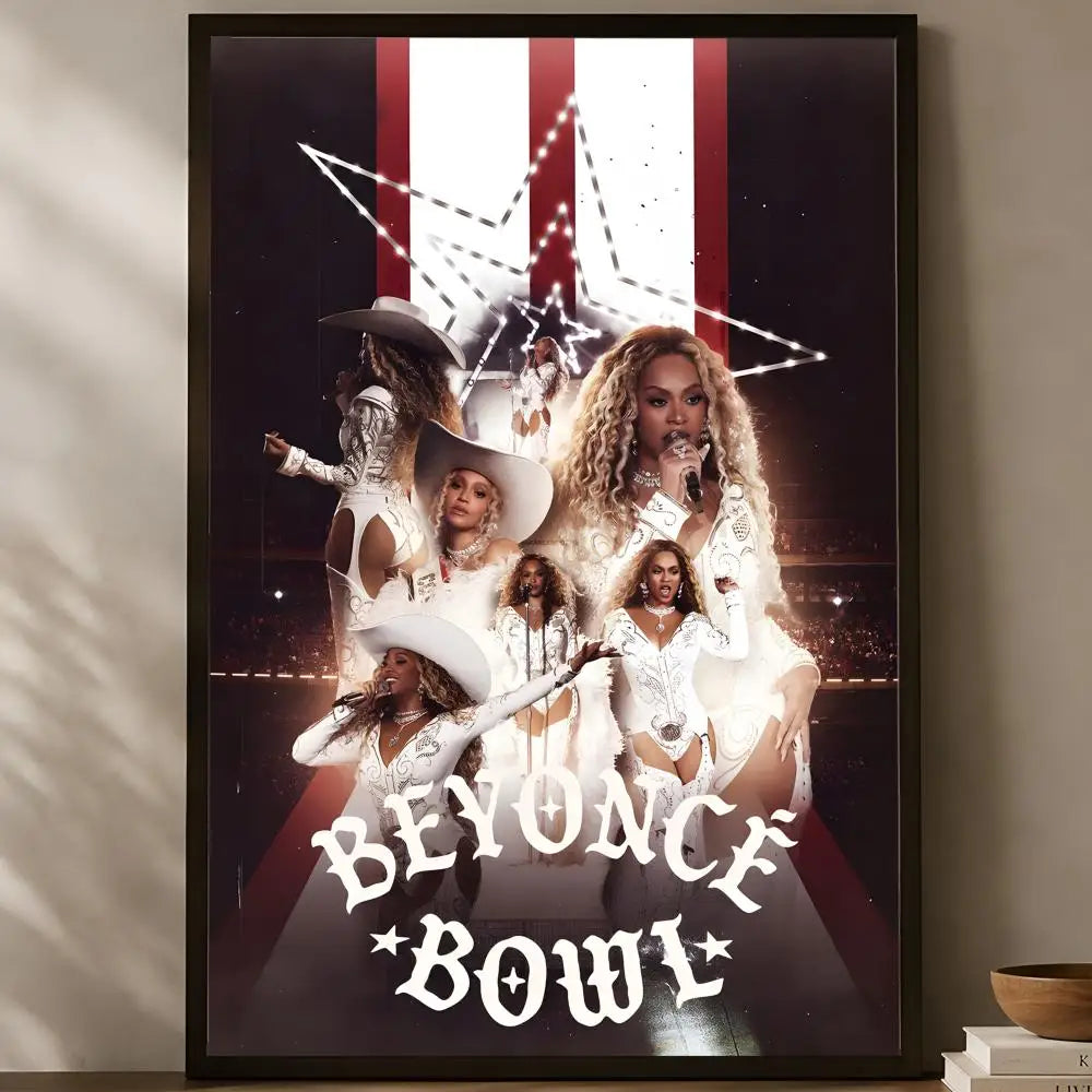 Beyoncé HD Self-Stick Wall Art Poster – Waterproof Home Decor