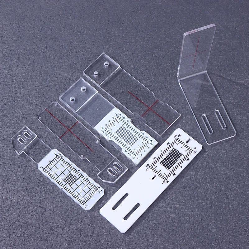 Clear Acrylic Crack Gauge Monitor – Wall Crack Measuring Tool