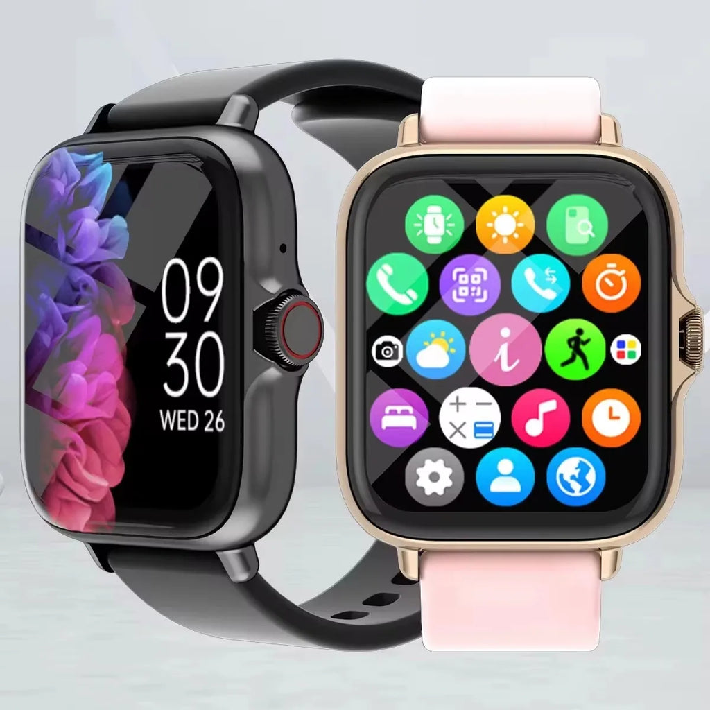 1.83" Waterproof Smart Watch – Bluetooth Calls & Fitness Tracker