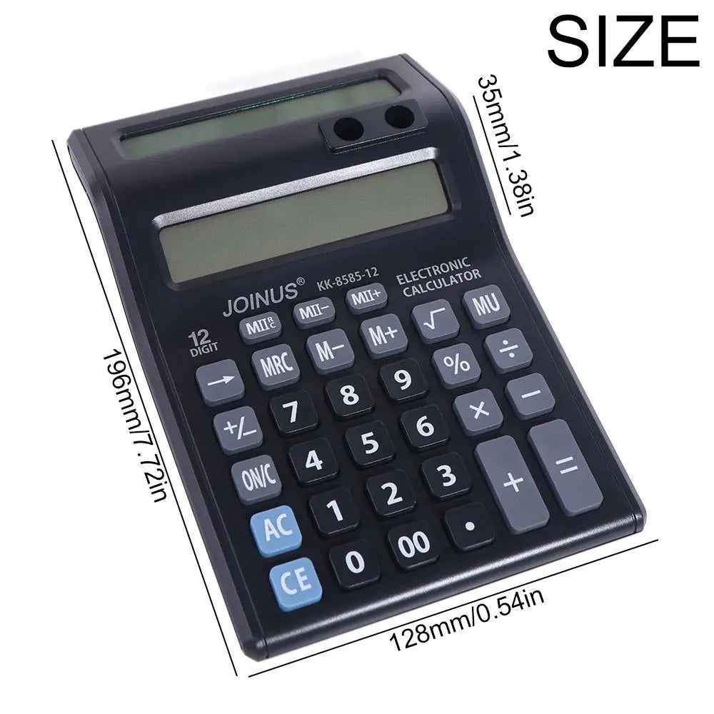 12-Digit Dual Screen Finance Calculator – Battery Powered