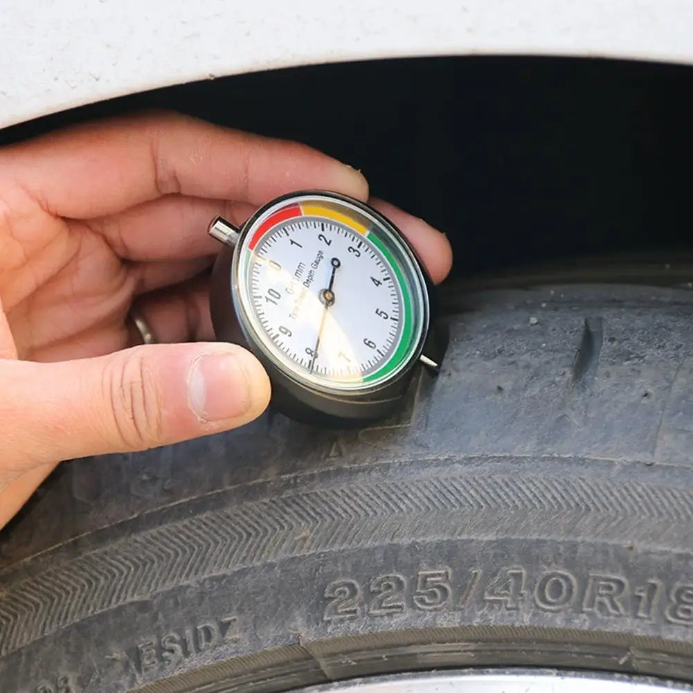 Car Tire Tread Depth Gauge 0- Accuracy Meter Measure Tool Ire Wear